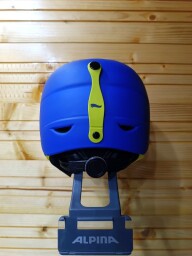 PRILBA CRIVIT BLUE-LIME 53-56CM